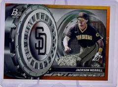 Jackson Merrill [Orange] Baseball Cards 2023 Bowman Platinum Treasures in the Vault Prices