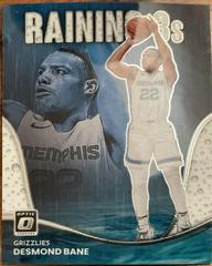 Desmond Bane #5 Basketball Cards 2022 Panini Donruss Optic Raining 3s Prices