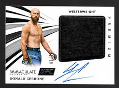Donald Cerrone Ufc Cards 2021 Panini Immaculate UFC Premium Memorabilia Autographs Prices