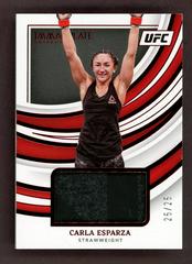 Carla Esparza [Red] Ufc Cards 2022 Panini Immaculate UFC Prices