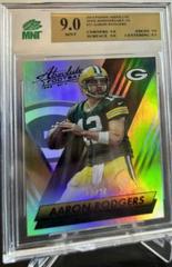 Aaron Rodgers [Spectrum Purple Anniversary] #15 Football Cards 2014 Panini Absolute Prices