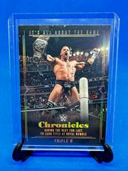 Triple H Wrestling Cards 2022 Panini Chronicles WWE It's All About the Game Prices
