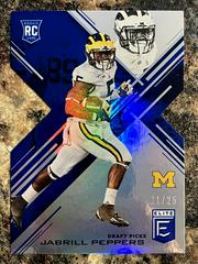 Jabrill Peppers [Blue Die Cut] Football Cards 2017 Panini Elite Draft Picks Prices