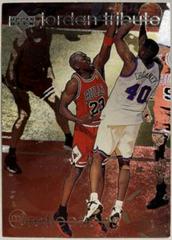 Michael Jordan #MJ77 Basketball Cards 1997 Upper Deck Michael Jordan Tribute Prices