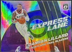 Damian Lillard [Purple] #2 Basketball Cards 2021 Panini Donruss Optic Express Lane Prices