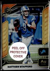 Matthew Stafford [Gold] #4 Football Cards 2020 Panini Elements Prices