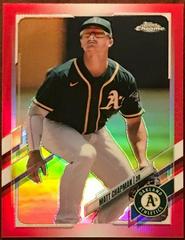 Matt Chapman [Red Refractor] Baseball Cards 2021 Topps Chrome Prices