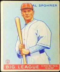 Al Spohrer #161 Baseball Cards 1933 Goudey Prices
