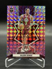 Rajon Rondo [Purple] Basketball Cards 2021 Panini Mosaic Prices
