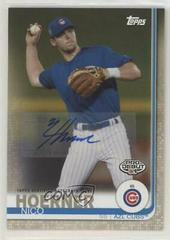 Nico Hoerner [Autograph Gold] #184 Baseball Cards 2019 Topps Pro Debut Prices