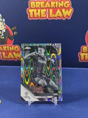 Gavi [Black & White Ray Wave Refractor] Soccer Cards 2021 Topps Chrome UEFA Champions League Prices