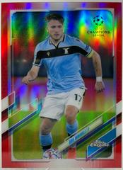 Ciro Immobile [Red] #13 Soccer Cards 2020 Topps Chrome UEFA Champions League Prices