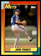 John Franco #32T Baseball Cards 1990 Topps Traded Prices