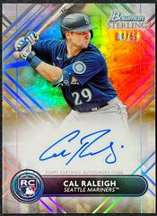 Cal Raleigh [Gold] Baseball Cards 2022 Bowman Sterling Rookie Autographs Prices