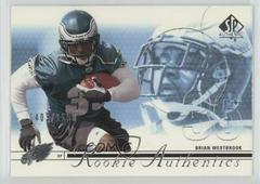 Brian Westbrook [] #157 Football Cards 2002 SP Authentic Prices