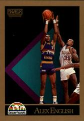 Alex English #74 Basketball Cards 1990 Skybox Prices