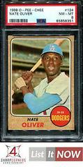 Nate Oliver Baseball Cards 1968 O Pee Chee Prices