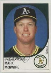 Mark McGwire #167 Baseball Cards 1988 Panini Stickers Prices