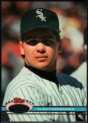 Alex Fernandez #147 Baseball Cards 1991 Stadium Club Prices