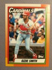 Ozzie Smith #590 Baseball Cards 1990 Topps Tiffany Prices