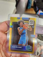 Jalen Williams [Gold] #235 Basketball Cards 2022 Panini Donruss Optic Prices