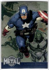 Captain America Marvel 2015 Fleer Retro Metal Prices