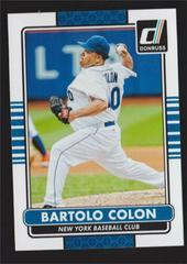 Bartolo Colon #125 Baseball Cards 2015 Donruss Prices