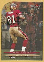Terrell Owens [Platinum Medallion] Football Cards 2003 Ultra Prices
