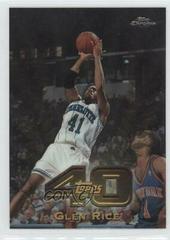 Glen Rice Basketball Cards 1997 Topps Chrome Topps 40 Prices
