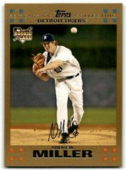 Andrew Miller [Gold] Baseball Cards 2007 Topps Prices