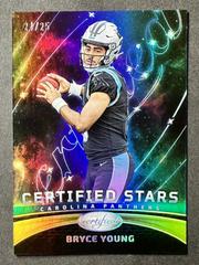 Bryce Young [Gold] #CS-7 Football Cards 2023 Panini Certified Stars Prices