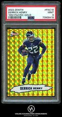Derrick Henry [Gold] #PAC-10 Football Cards 2022 Panini Zenith 1992 Pacific Prices