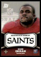 Mark Ingram [Autograph Red Ink] Football Cards 2011 Topps Rising Rookies Prices
