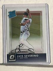 Luis Severino Baseball Cards 2016 Panini Donruss Optic Rated Rookies Signatures Prices
