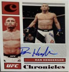 Dan Henderson [Red] #CS-DHS Ufc Cards 2021 Panini Chronicles UFC Signatures Prices