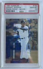 Dwight Gooden [Silver] #154 Baseball Cards 1997 Panini Donruss Press Proof Prices
