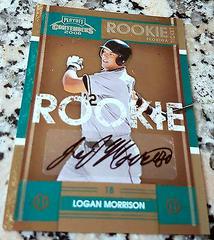 Logan Morrison [Autograph] #99 Baseball Cards 2008 Playoff Contenders Prices
