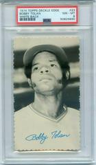 Bobby Tolan [White Back] #23 Baseball Cards 1974 Topps Deckle Edge Prices