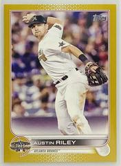 Austin Riley [Gold] #ASG-50 Baseball Cards 2022 Topps Update All Star Game Prices