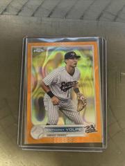 Anthony Volpe [Orange Lava Refractor] #PDC-77 Baseball Cards 2022 Topps Pro Debut Chrome Prices
