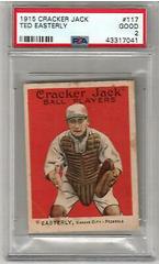 Ted Easterly #117 Baseball Cards 1915 Cracker Jack Prices