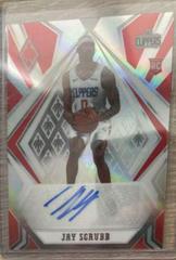 Jay Scrubb [Silver] Basketball Cards 2020 Panini Chronicles Phoenix Rookie Autographs Prices