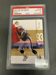 Richard Seymour [Gold] #149 Football Cards 2001 SP Authentic Prices