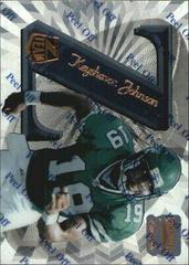 Keyshawn Johnson #ZT12 Football Cards 1997 Zenith Z Team Prices