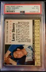Larry Sherry [Hand Cut] #161 Baseball Cards 1961 Post Cereal Prices
