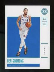 Ben Simmons #67 Basketball Cards 2019 Panini Encased Prices