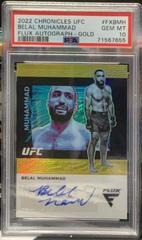 Belal Muhammad [Gold] Ufc Cards 2022 Panini Chronicles UFC Flux Autographs Prices