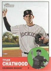 Tyler Chatwood #33 Baseball Cards 2012 Topps Heritage Prices