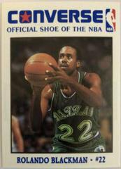 Rolando Blackman Basketball Cards 1989 Converse Prices
