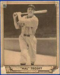 Hal Trosky #50 Baseball Cards 1940 Play Ball Prices